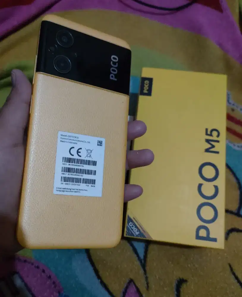 Hp Xiaomi Poco M5 ram 4/64