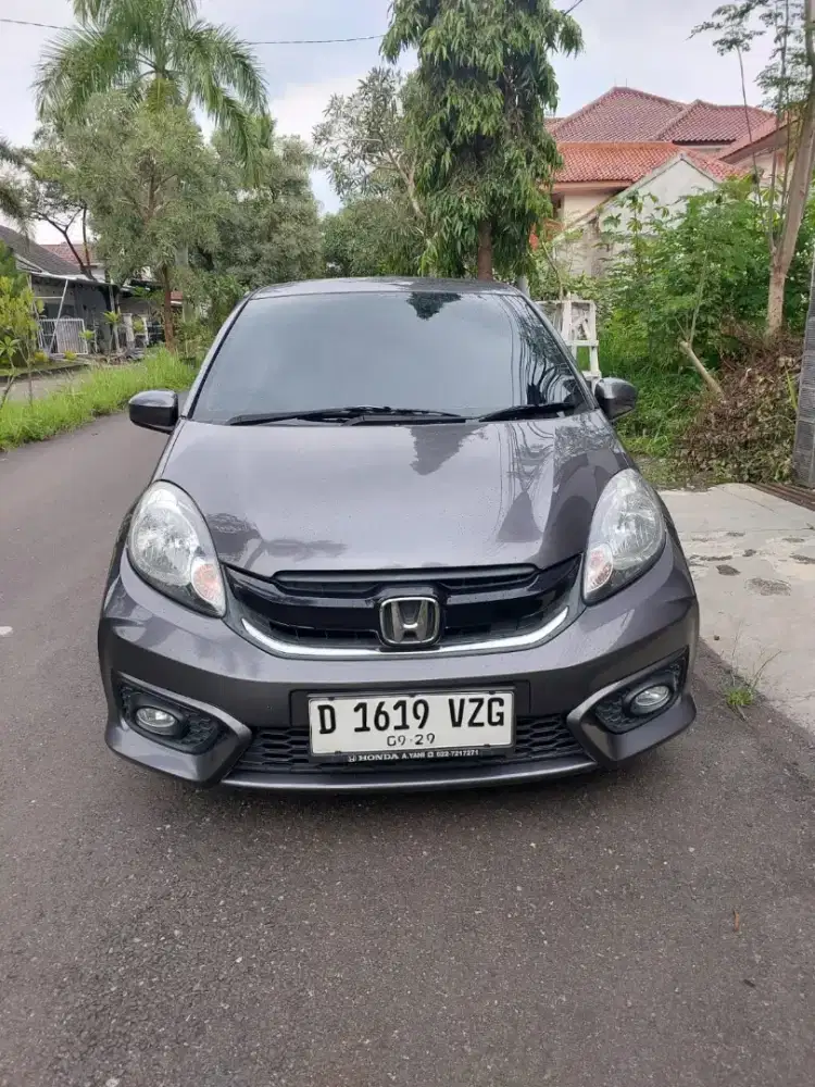 Honda Brio E satya matik 2017 km 82 rb