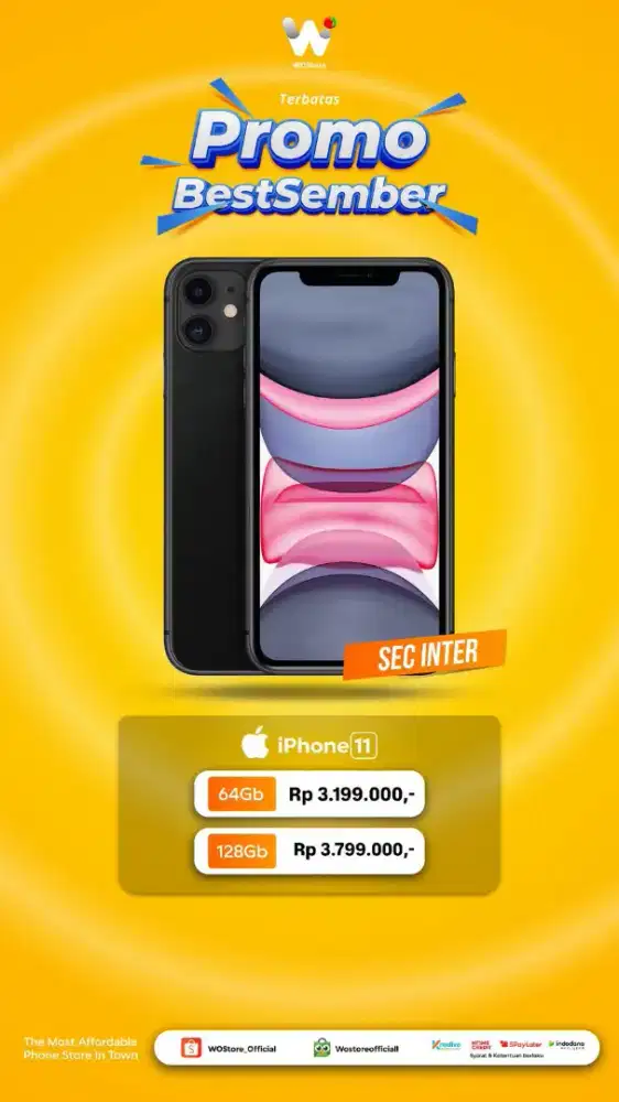 Kredit Iphone All Saries, New Produk, Scd Ibox, Scd Inter, Tanpa Dp