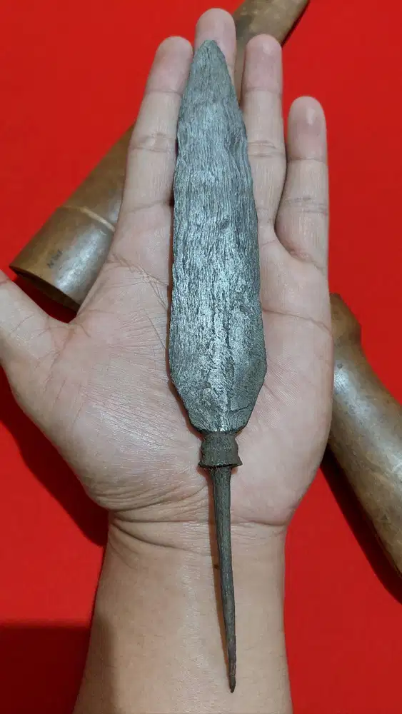 Tombak Lurus Bugel Sepuh asli