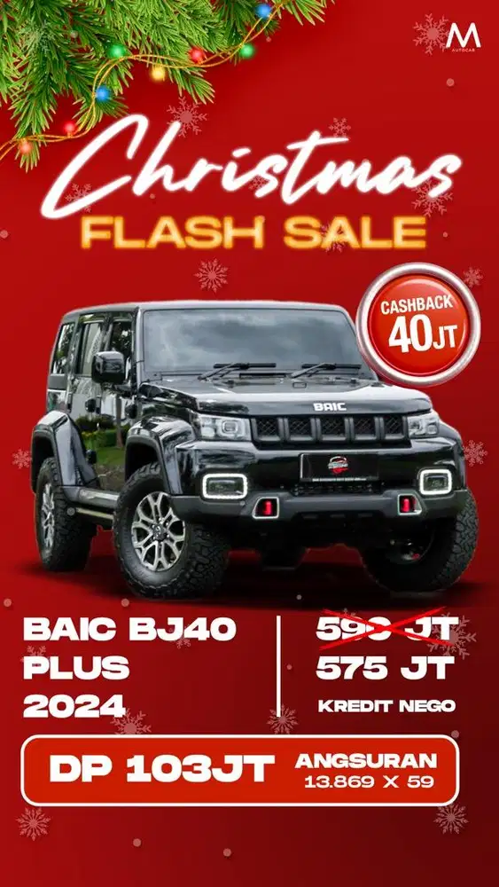 BAIC BJ40 Plus 2.0 AT Turbo 2024