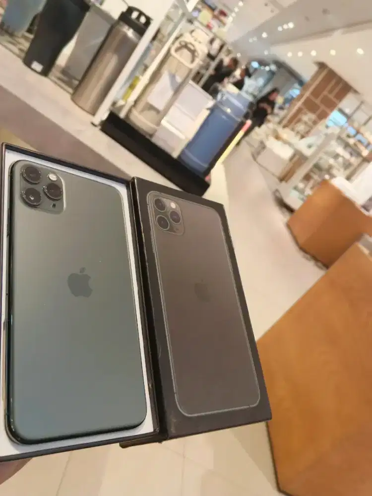 Iphone 11 pro max 256gb mak baru apple