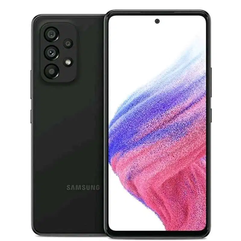 Samsung A53 warna hitam mulus