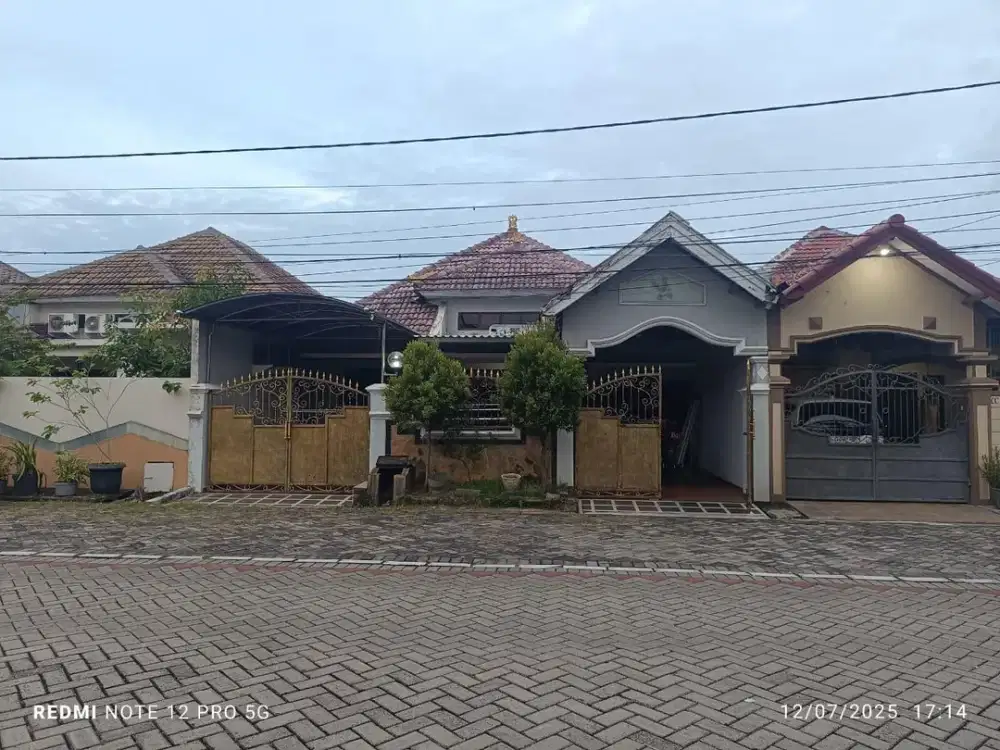 Dijual Rumah terawat 1½ Lt NIRWANA EXCECUTIF BLOCK FACVORITE dekat raya merr dekat wonorejo surabaya
