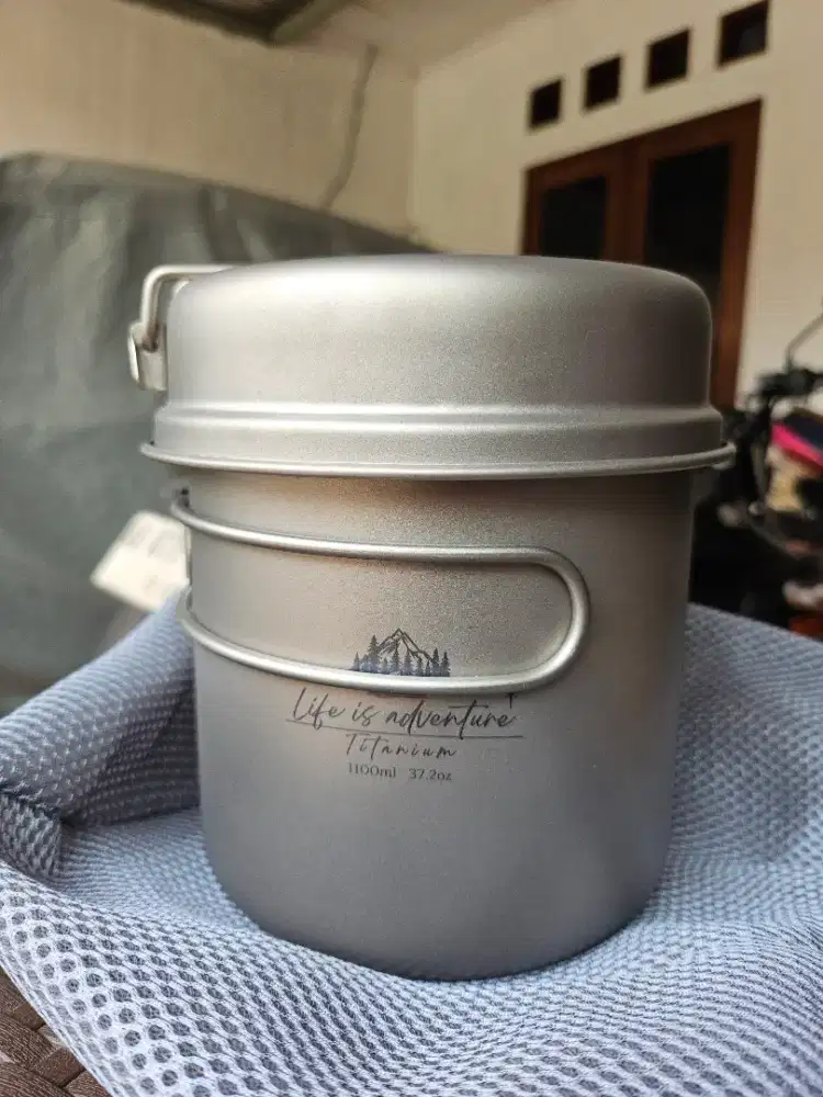 Tittanium ultralight premium cooking set