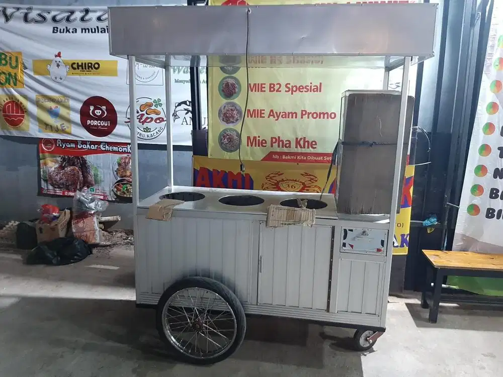 Jual gerobak bekas jualan es krim