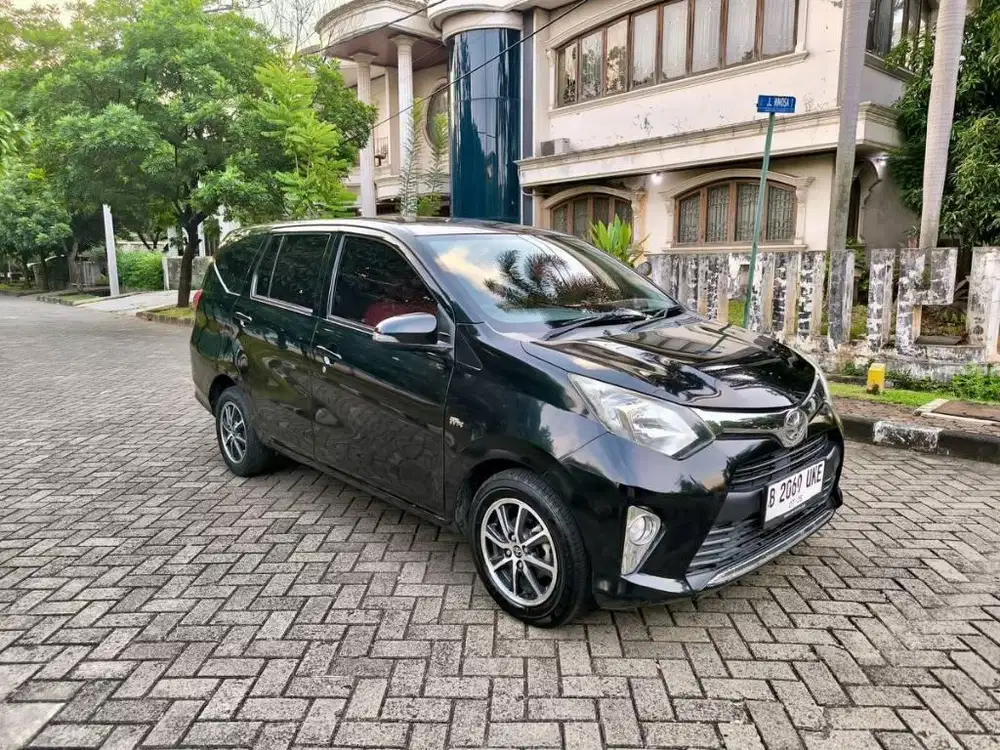 TOYOTA CALYA G 1.2 AT 2018 HITAM [DP : 2Jt]