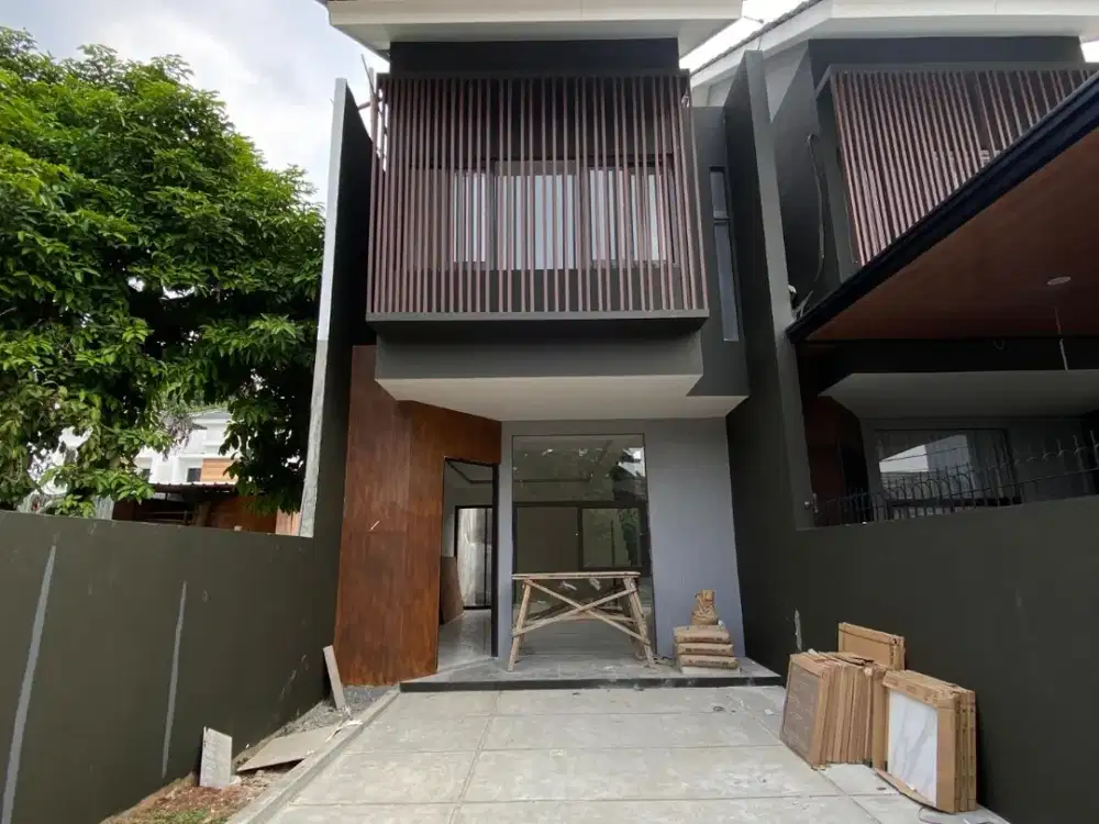 RUMAH KHAS JAKSEL DENGAN GAYA JEPANG COCOK UNTUK KELUARGA MUDA