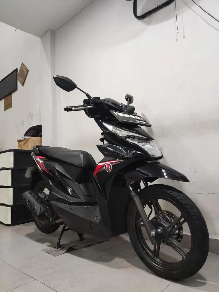 Beat Eco Fi 2019 / 2020 Mulus Orisinil Seger Plat Jakarta ABBA