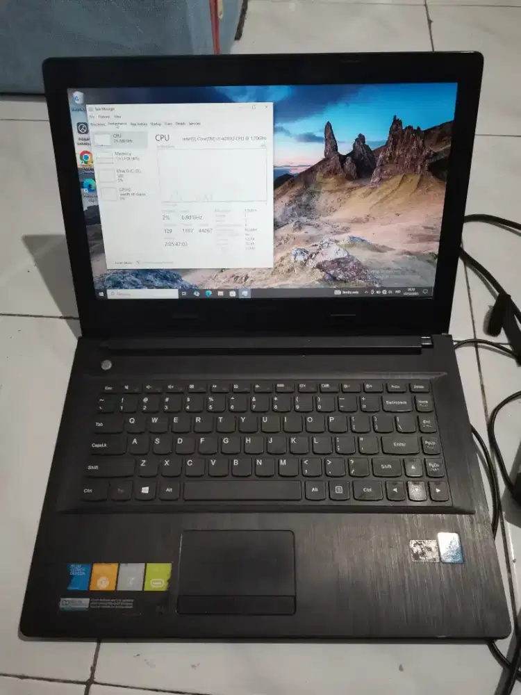 Laptop lenovo g40-70 second normal