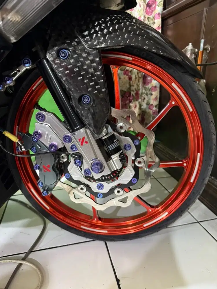 shock ktc dan kaliper ktc aerox