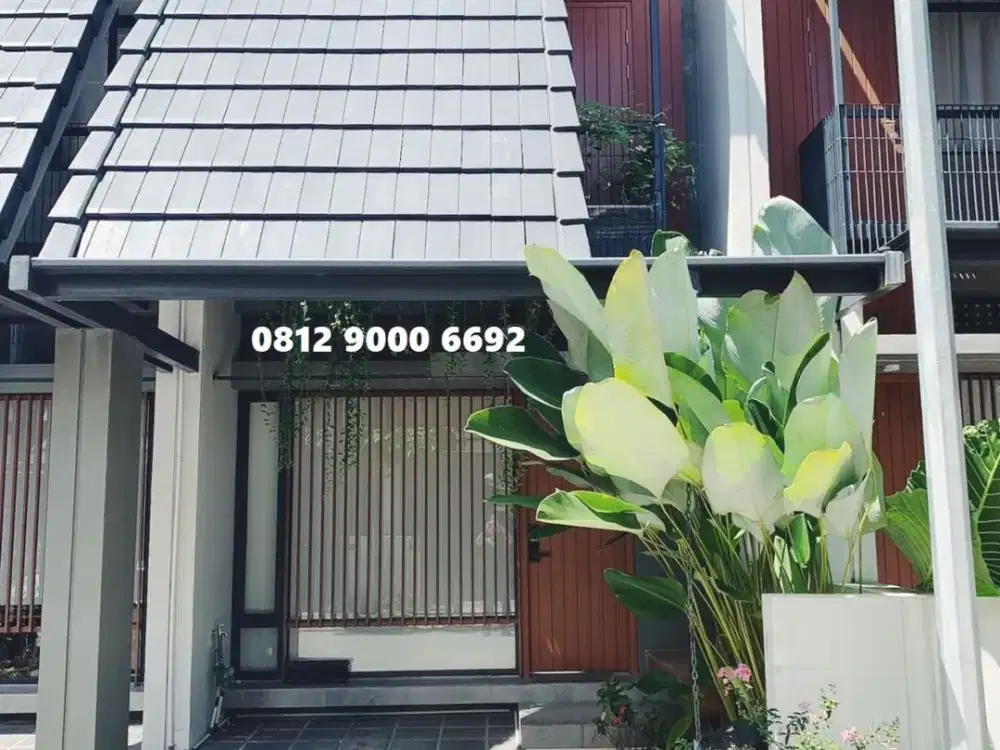 Dijual Rumah Furnished Fleekhauz R BSD dekat Gading Serpong Tangerang