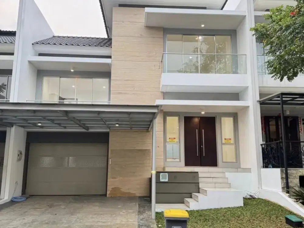 Rumah Golf Island Cluster Serenade PIK: 2.5 Lantai, NEW, Hdp Selatan
