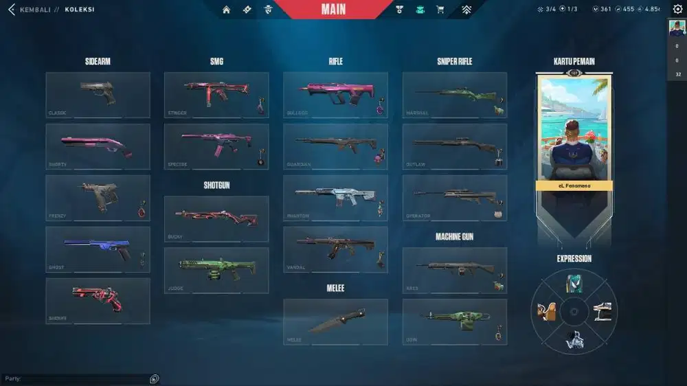 Jual akun valorant karena pensiun