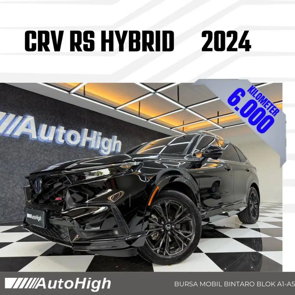 DP10% [Km6.000] CRV RS Hybrid 2024 Black / CR-V Reg 2023 #AUTOHIGH