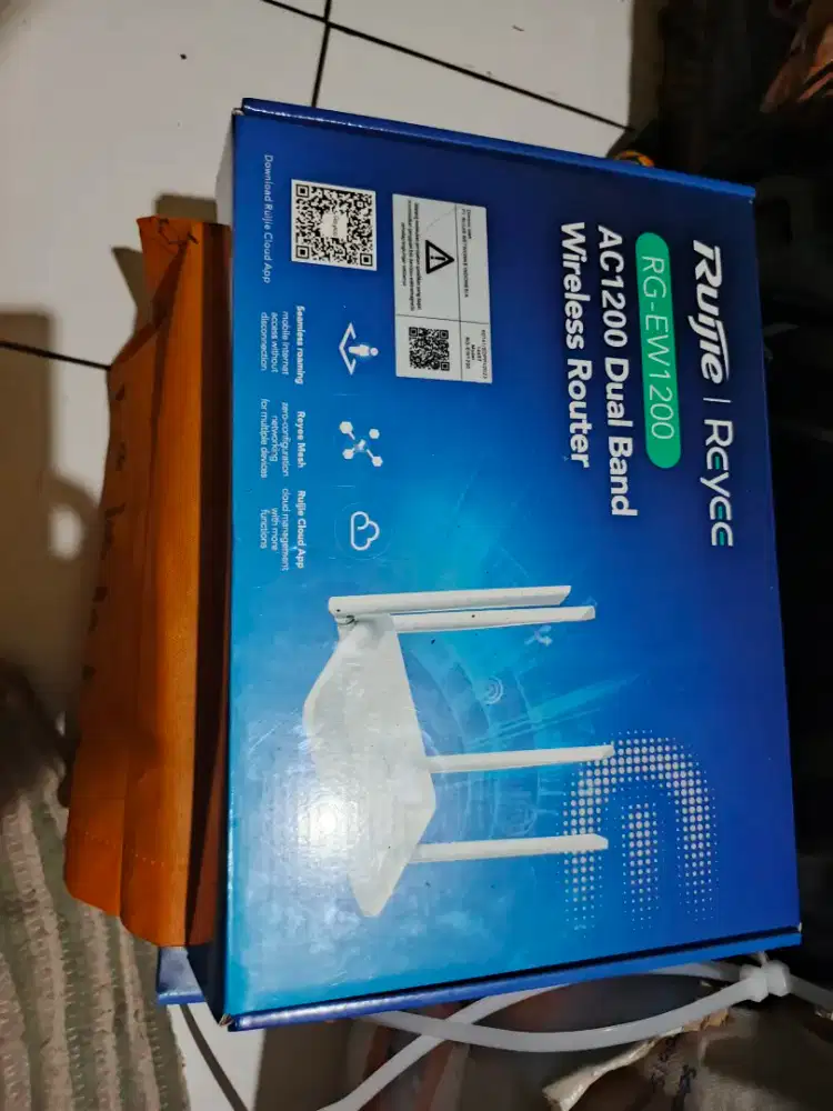 Router Wireless Dual Band AC1200 Ruijie