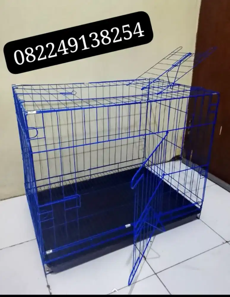 Kandang kucing kelinci musang 60×42×50