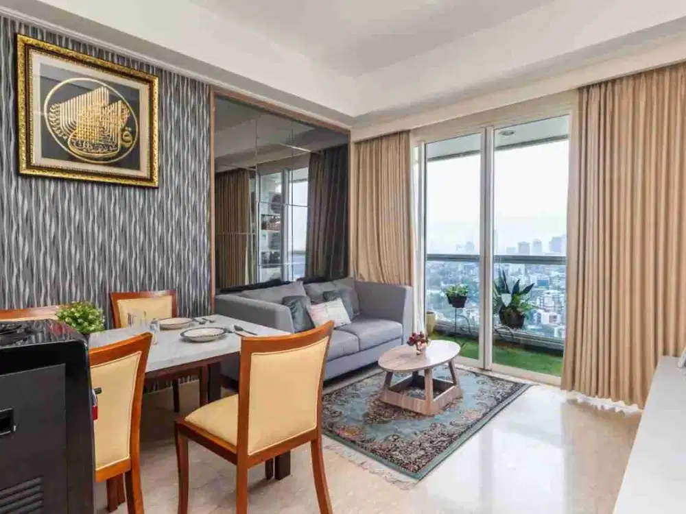 Sewa Apartemen Menteng Park 2 Bedroom Full Furnished
