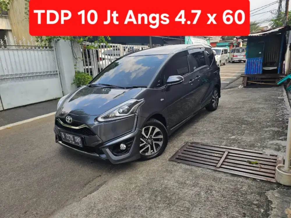 TDP 10 Jt Angs Termurah Sienta Q 2021 Matic Abu Abu Low Km Like New