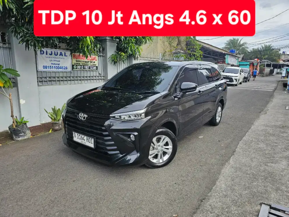 TDP 10Jt Angs Termurah All New Avanza E 2024 Matic Hitam LowKm LikeNew