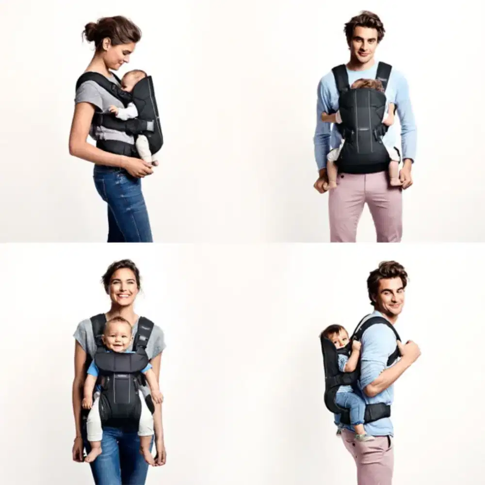 BabyBjorn carrier one air black gendongan ssc