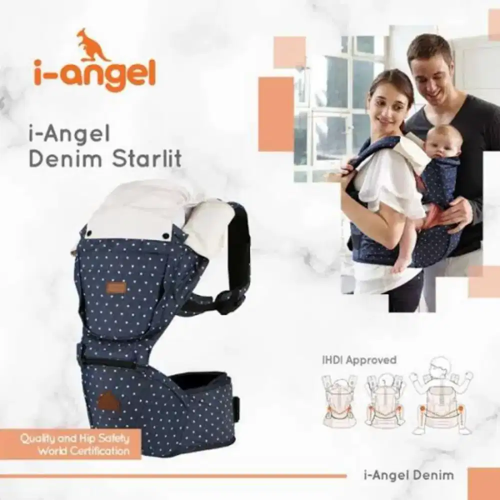 I-angel hipseat denim starlite