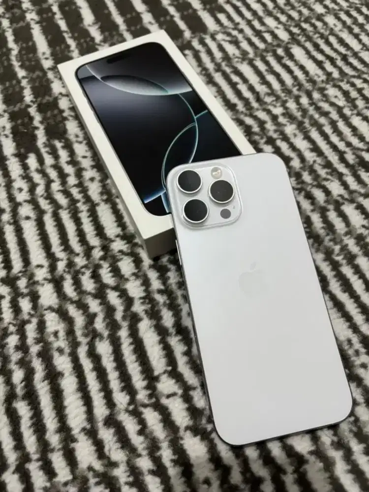 iPhone 16 Promax 256gb Beacukai Resmi Fullset Original