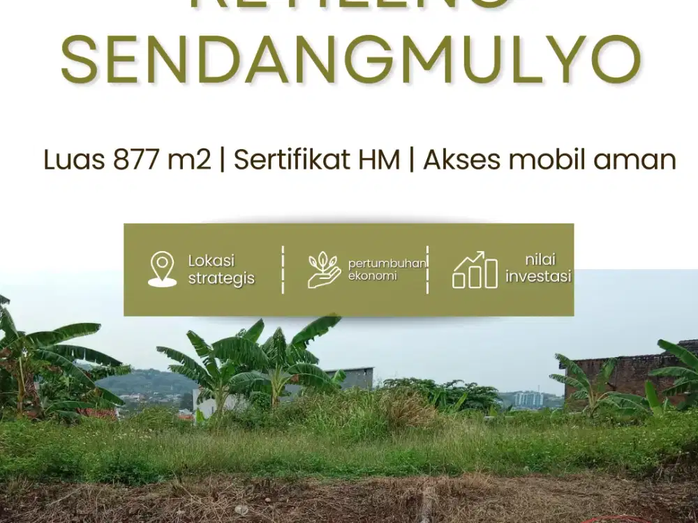 Jual Tanah di Ketileng Sendangmulyo Semarang