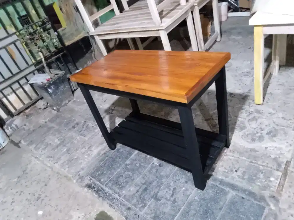 Meja dapur rak kompor, meja rak aquarium aquascafe , meja TV ps