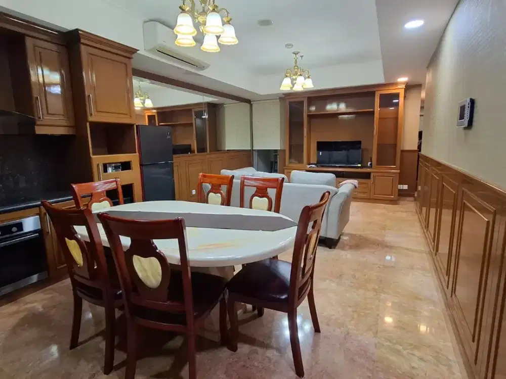 Apartemen Disewakan Kemayoran The Mansion Bougenville Emerald Full Furnish Kawasan Hijau Fasilitas Super Lengkap