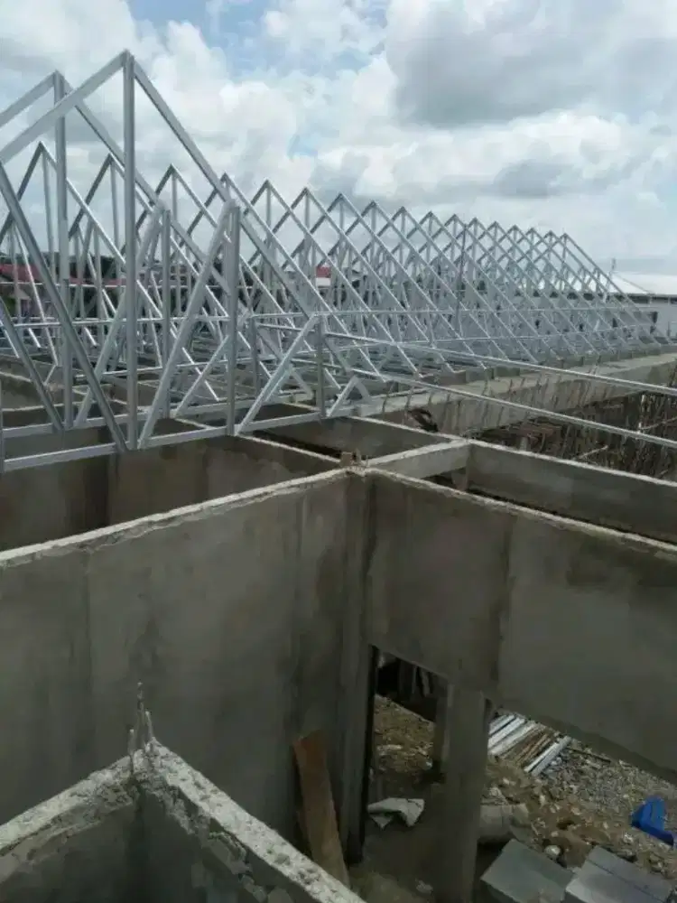 Kenopi dan pagar rumah bajaringan