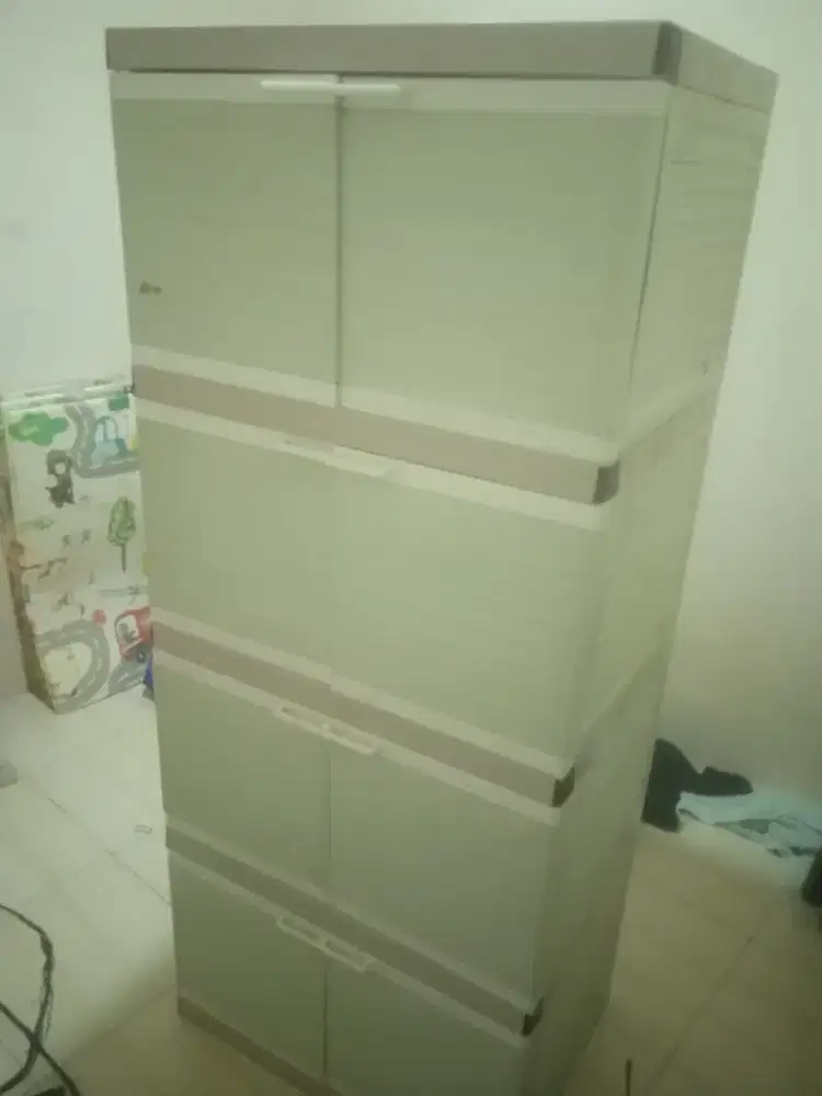 lemari 4 susun Bu buat biaya tambahan