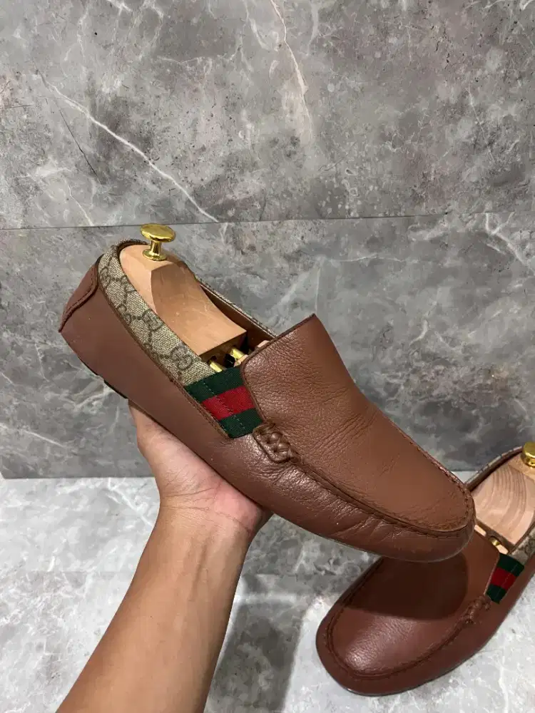 Sepatu Gucci Original Loafers Casual bekas not bally lv prada nike