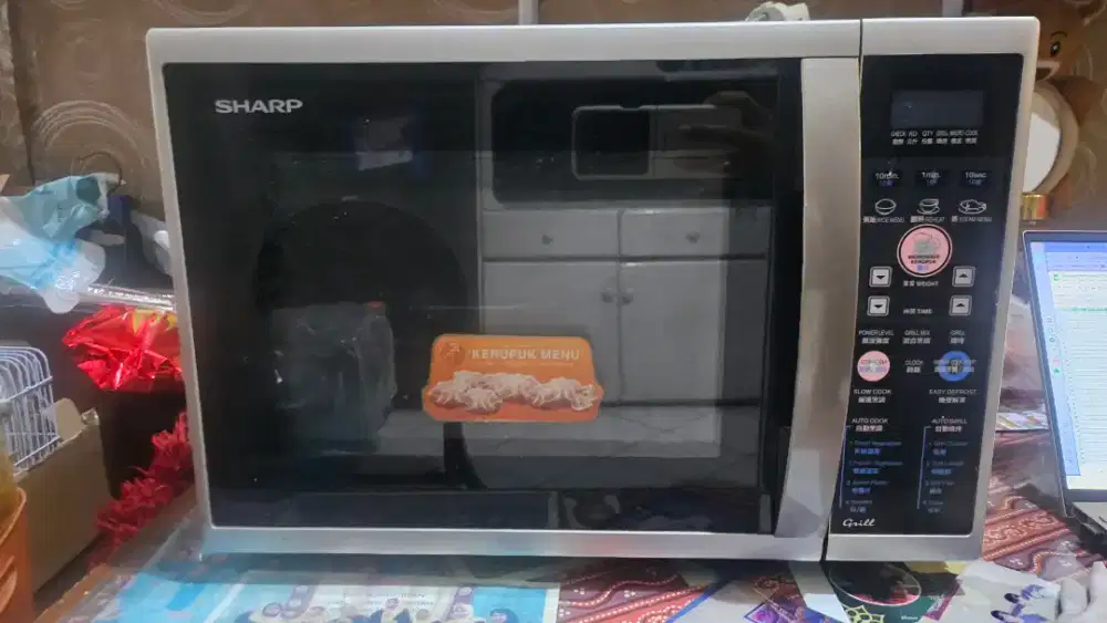 Dijual Preloved Microwave Oven SHARP Murah