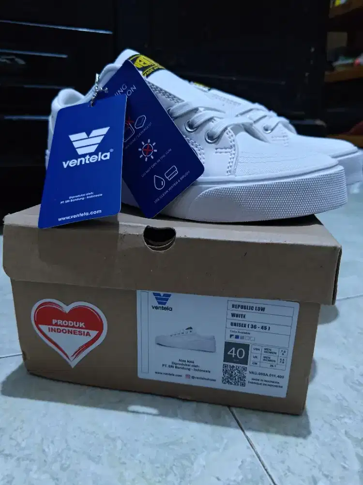JUAL VENTELA LOW WHITE