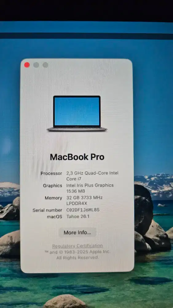 Macbook Pro 13 inch LIKE NEW TouchBar 512gb