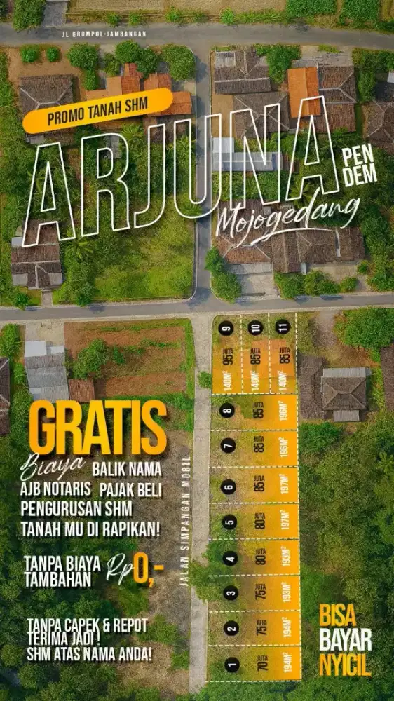 Kavling murah Karanganyar