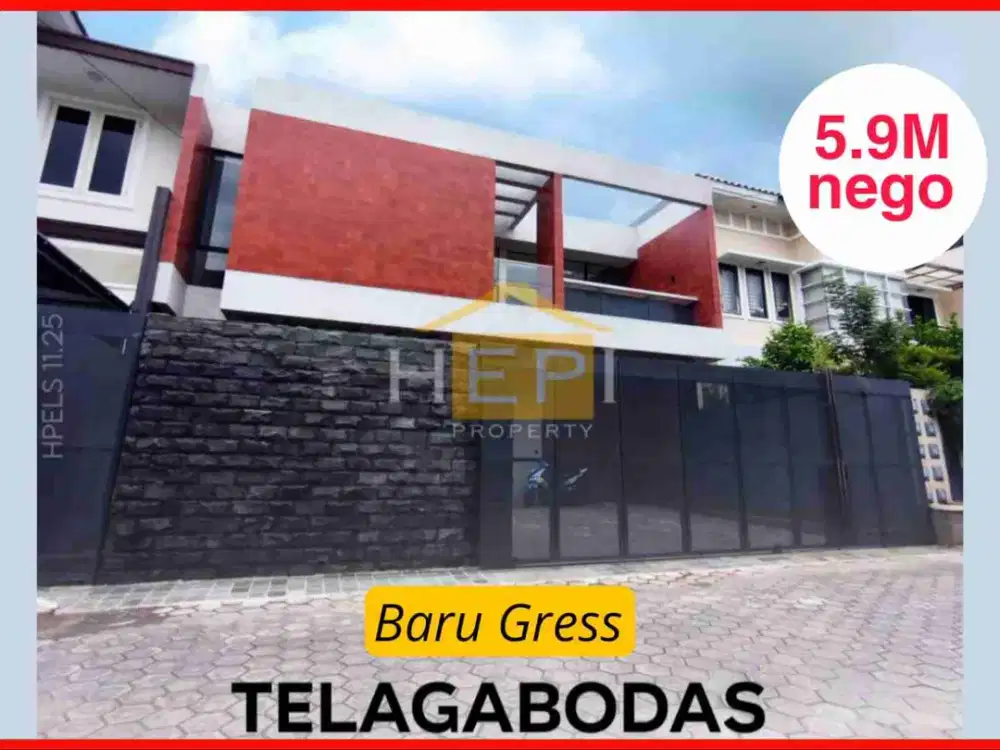 Rumah Mewah Baru Di Telaga Bodas Dekat Akpol