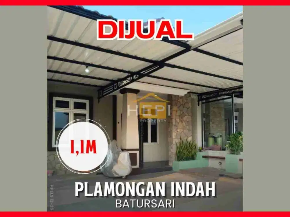 Rumah Cantik Di Plamongan Indah Siap Pakai