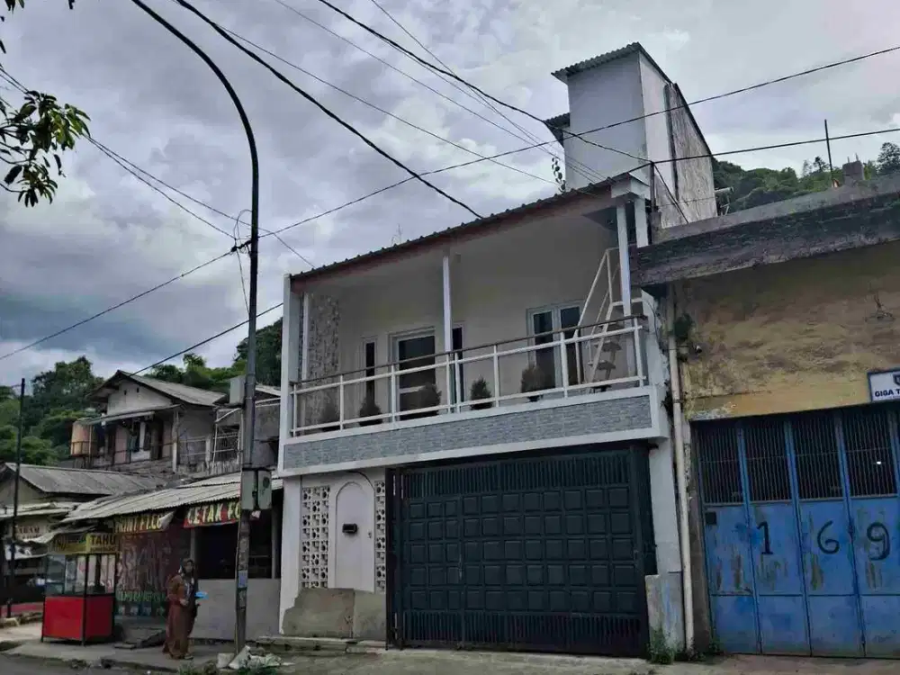 rumah 2 lantai mainroad kerkof cimahi semo furnish dekat unjani