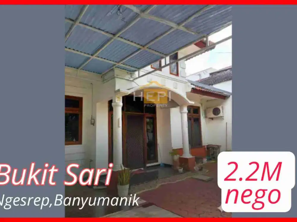 Rumah Cantik 1 Lt Di Bukit Sari Dekat Undip