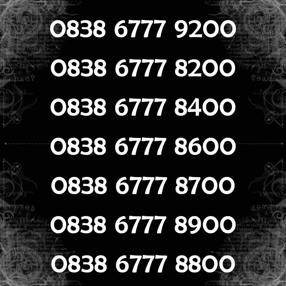 NO CANTIK AXIS SERI 777 XX 00 PLUS BONUS KUOTA 3GB