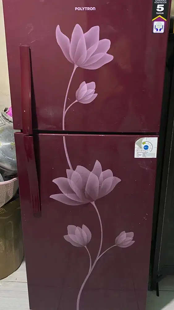 Jual kulkas 2 pintu merk polytron