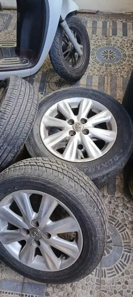 Vleg ban ring 15 pcd 100 buat vios calya sigra ayla datsun