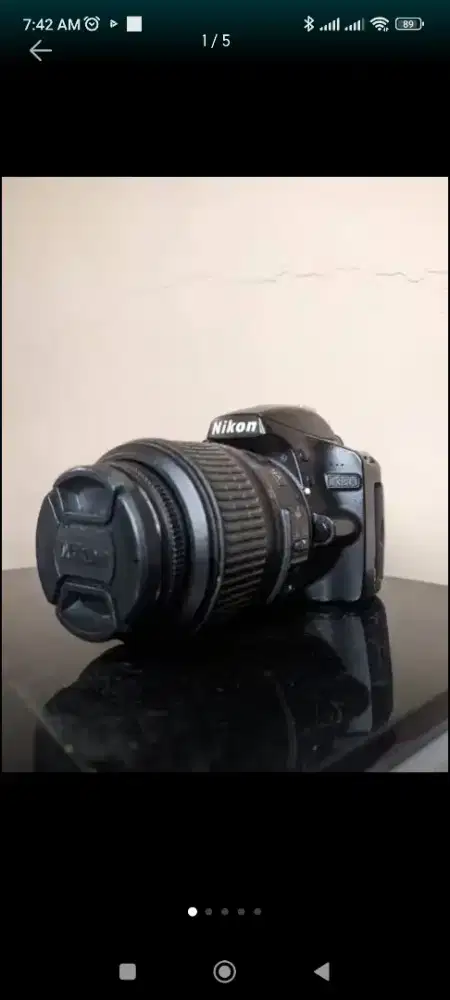 Kamera DSLR NIKON D3200 + Lensa Kit