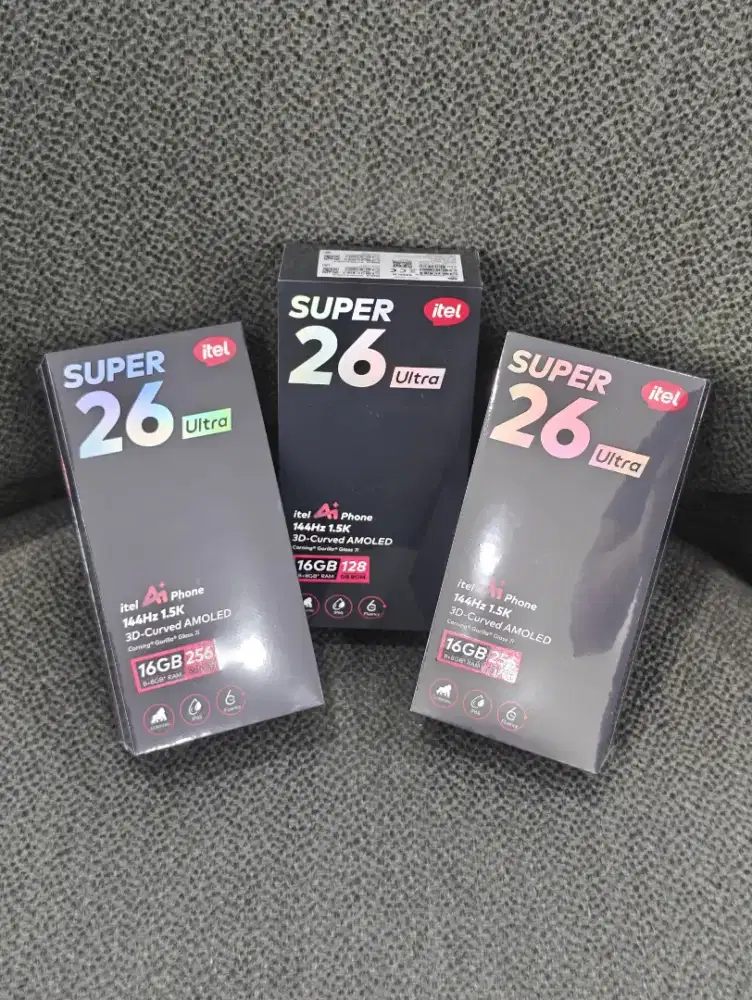Itel super 26 ultra 256g  new garansi resmi