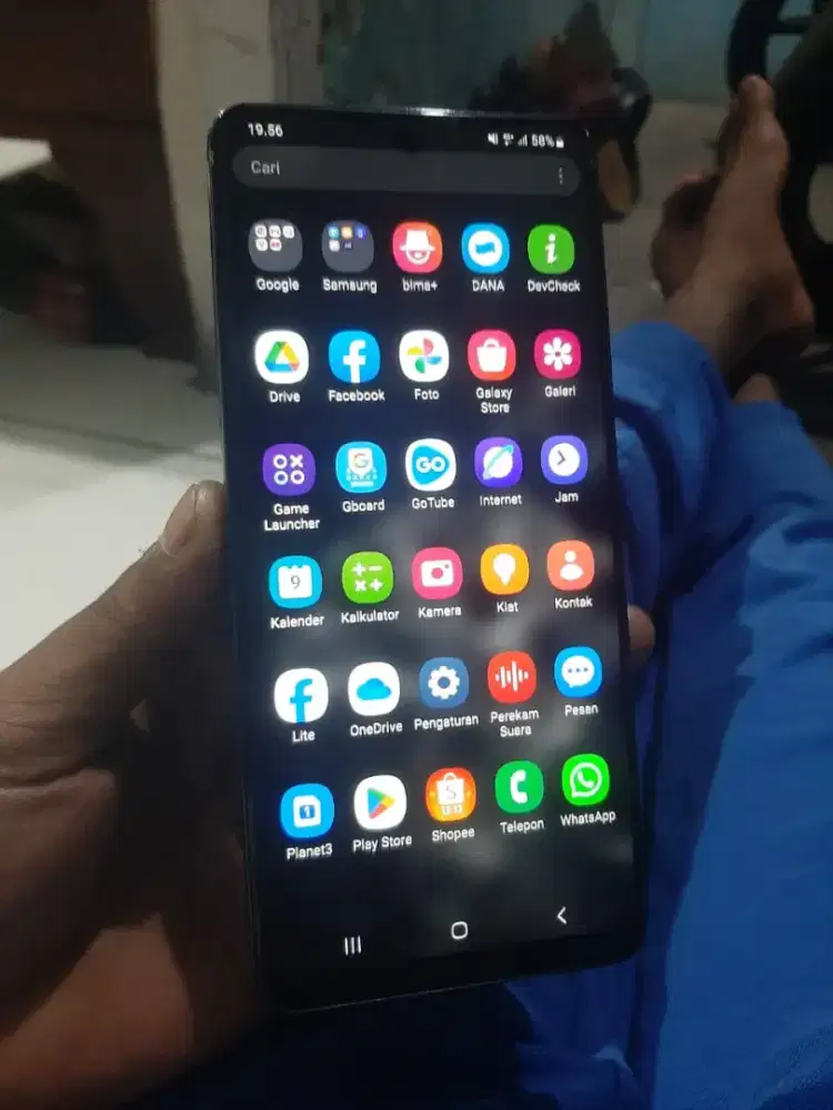 Samsung s20+ ram8/128