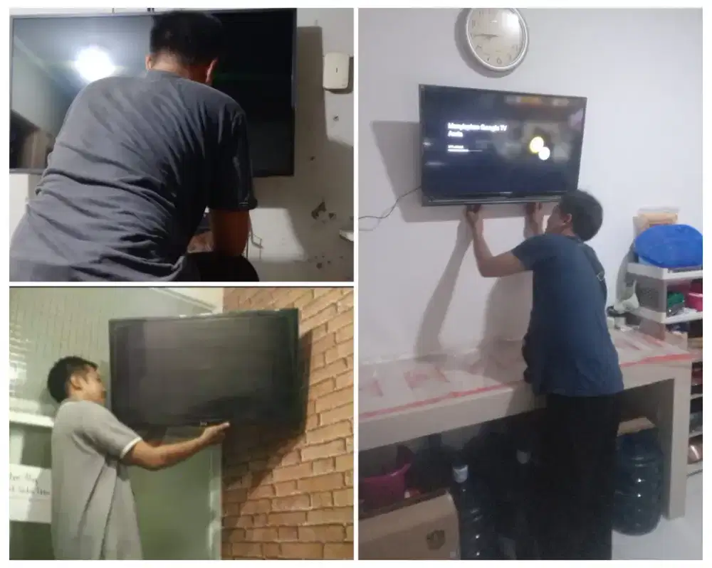 Braket +pasang 32-43inc terima rapih bracket breket led tv
