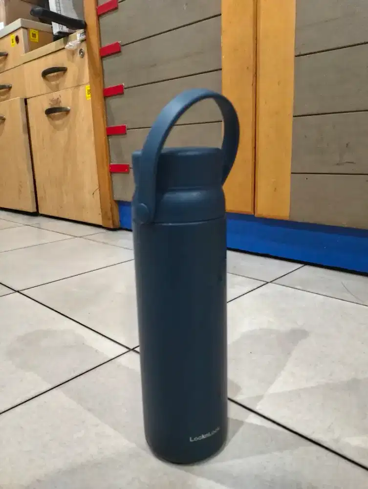 Tumbler botol minum warna navy,Tahan panas dingin