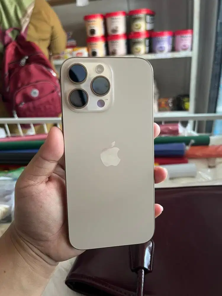 DIJUAL IPHONE 16 PROMAX 256gb DESEART TITANIUM